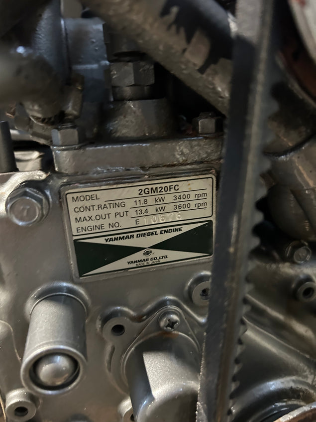Yanmar 2GM20F(C) Saildrive motor