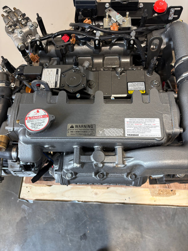 Yanmar 4JH80 Schiffsmotor (für Ersatzteile)