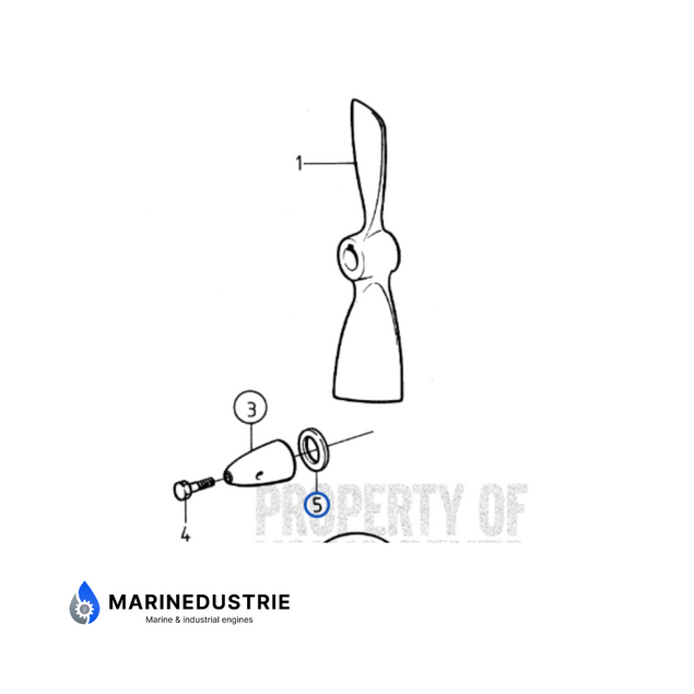 Saildrive ring Volvo Penta - 850888