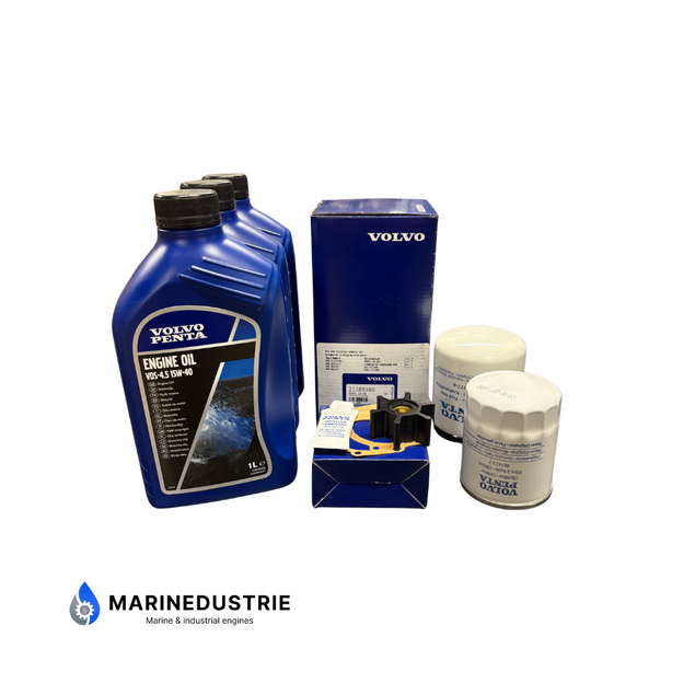 Volvo Penta D1-20 Onderhoud set compleet met motorolie