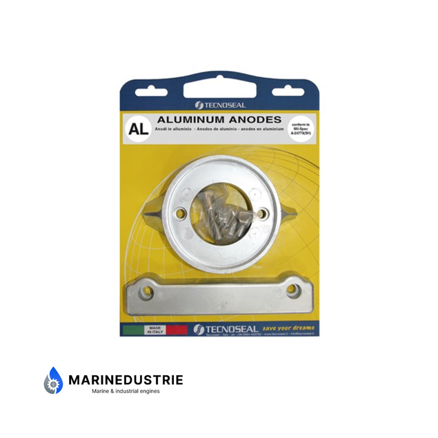 Volvo Penta Anodensatz 280 inklusive Montagematerial – Aluminium