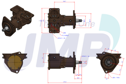 Impellerpomp Volvo Penta TAMD162, TAMD163 TAMD165 - 3583115 3837935,