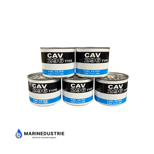 5-Pack CAV296 Delphi HDF296 Brandstoffilter