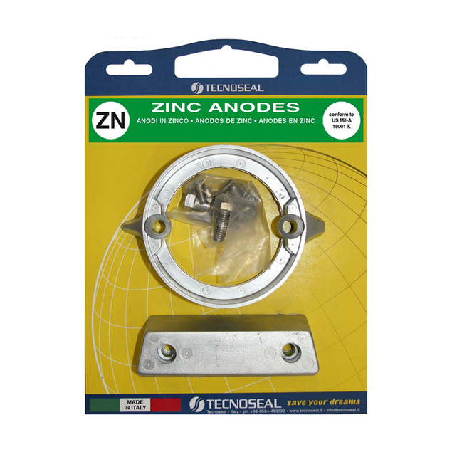 Volvo Penta Anodensatz 290 Duoprop inklusive Montagematerial - Zink