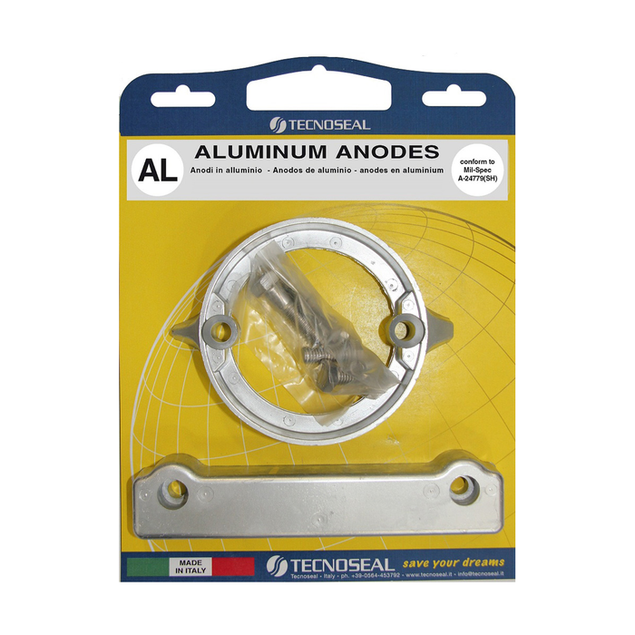 Volvo Penta Anodensatz 280 Duoprop inklusive Montagematerial – Aluminium