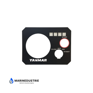 B-Paneel sticker Yanmar dashboard - 129271-91120