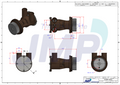 Caterpillar C4.4 Impellerpomp - 4255412