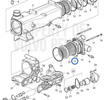 Ölkühlereinsatz Volvo Penta D4/D6 - 40005784