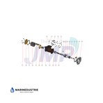 Detroit Diesel 6V71TI, 8V71, 12V71 - impellerpomp - .8924265.