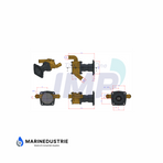 Onan MDKDP, MDKDR, MDKDV, MDKBP, MDKBR, QD Impellerpumpe – 132-0413