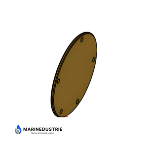 Impellerpomp deksel Volvo Penta - 847228