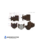 John Deere - 6125AFM75, 6125SFM75, 6135SFM75, 6135AFM75 - impellerpomp.