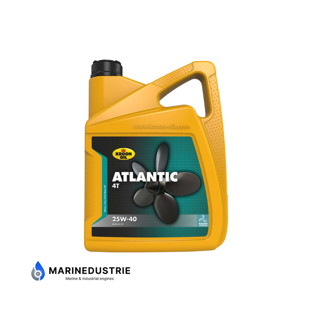Kroon Oil Atlantic 4T 25W-40 motorolie 5L voor buitenboord motoren