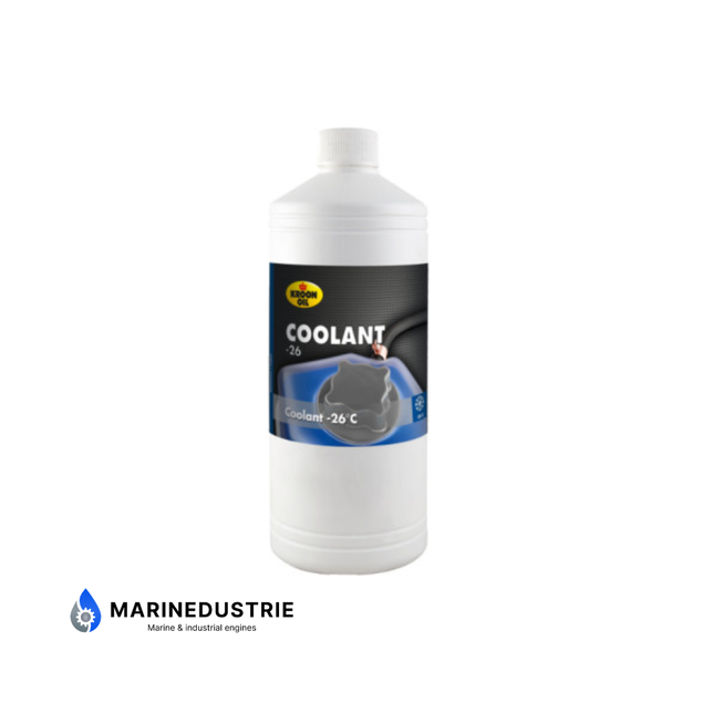 Kroon Oil Coolant -26°C 1L – Koelvloeistof blauw - Gebruiksklaar