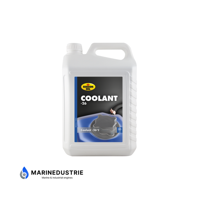 Kroon Oil Coolant -26°C 5L – Koelvloeistof blauw - Gebruiksklaar
