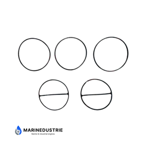Oliekoeler pakkingset Yanmar 4JH 4JH2 4JH3 - 24321-000750