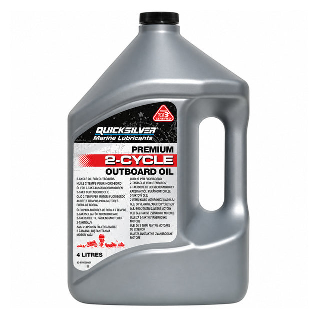Quicksilver Premium TC-W3 2-taktolie 4 L - 92-858022QB1