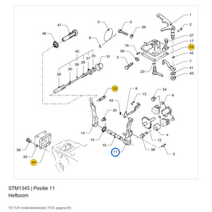 Hefboom - Vetus - STM1345