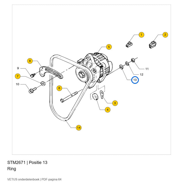 Ring - Vetus - STM2671
