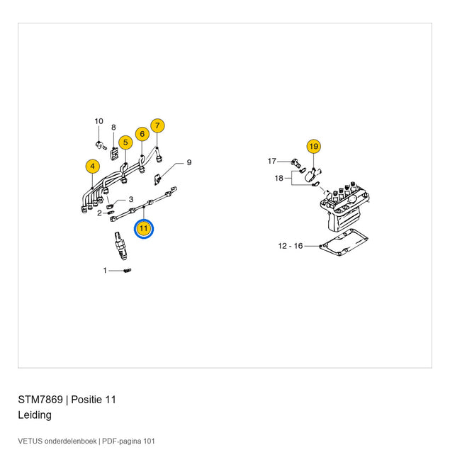 Leiding - Vetus - STM7869