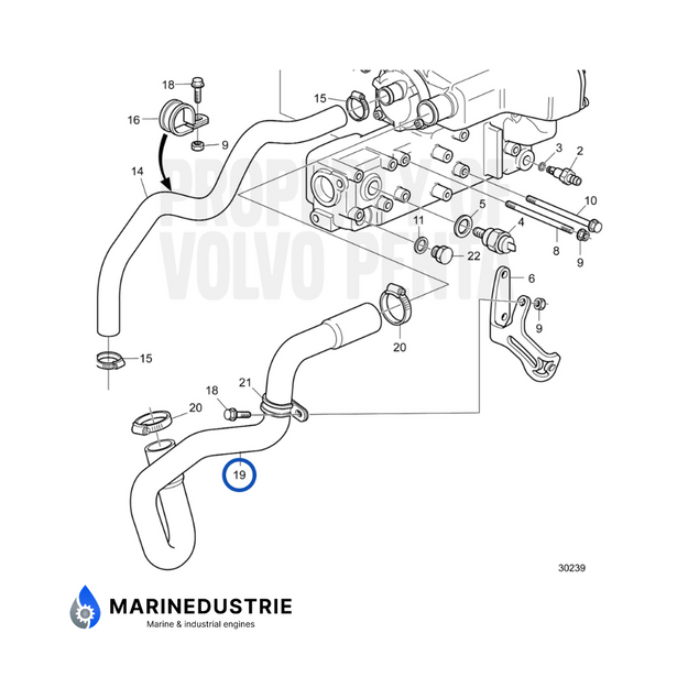 Volvo Penta D1-13 D1-20 D1-30 - 3595421