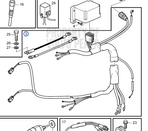 Kabelbaum Volvo Penta D1 D2 - 3843674
