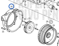 Schwungradgehäuse Volvo Penta D1 D2 - 21729462 3818550