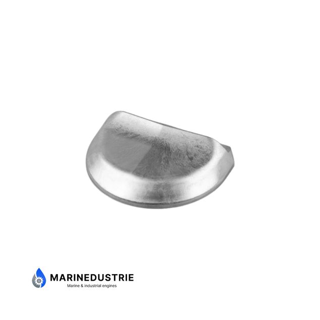 Volvo Penta Heckspiegelanodenplatte für SX-Außenbordantrieb - Aluminium - 3855411