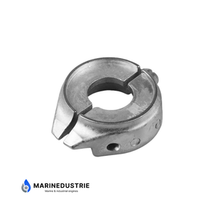 Volvo Penta Anodensatz mit geteiltem Kragen für Saildrive (Komplettset) - Zink - 3888305