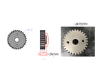 Perkins Perama M185C M215C M225Ti M370Ti Impellerpumpe - 34449 33004